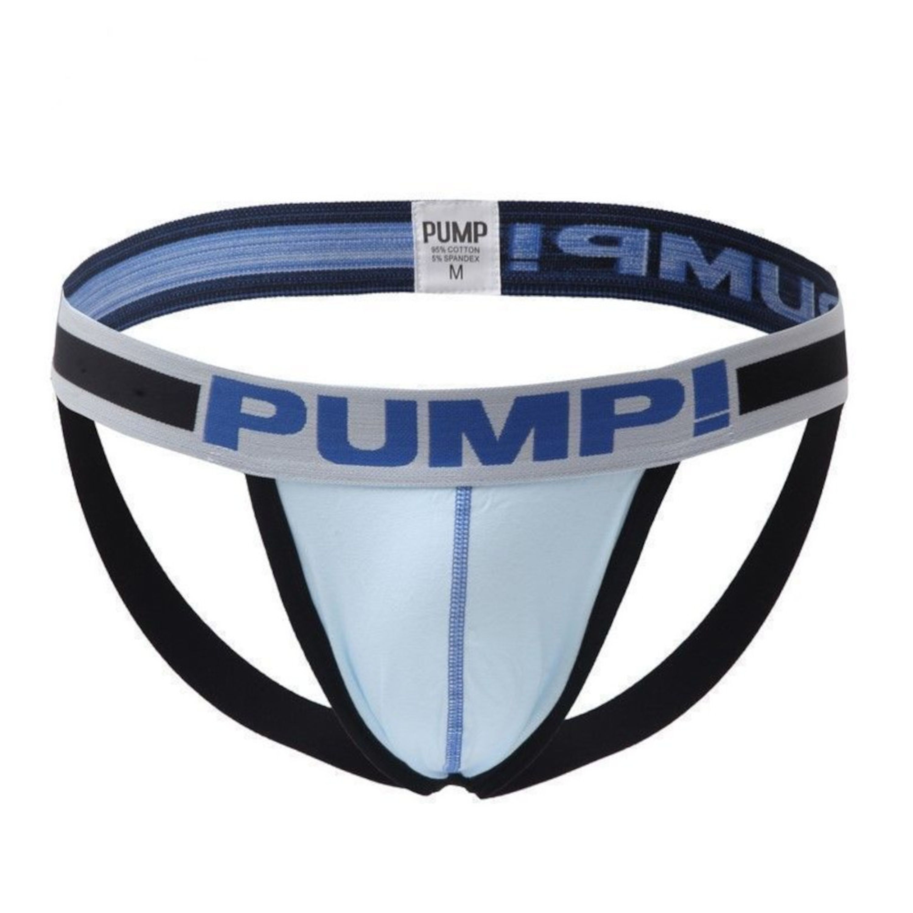 Мужские трусы джоки голубые Pump Sky Blue Jock H96-17 фото 1