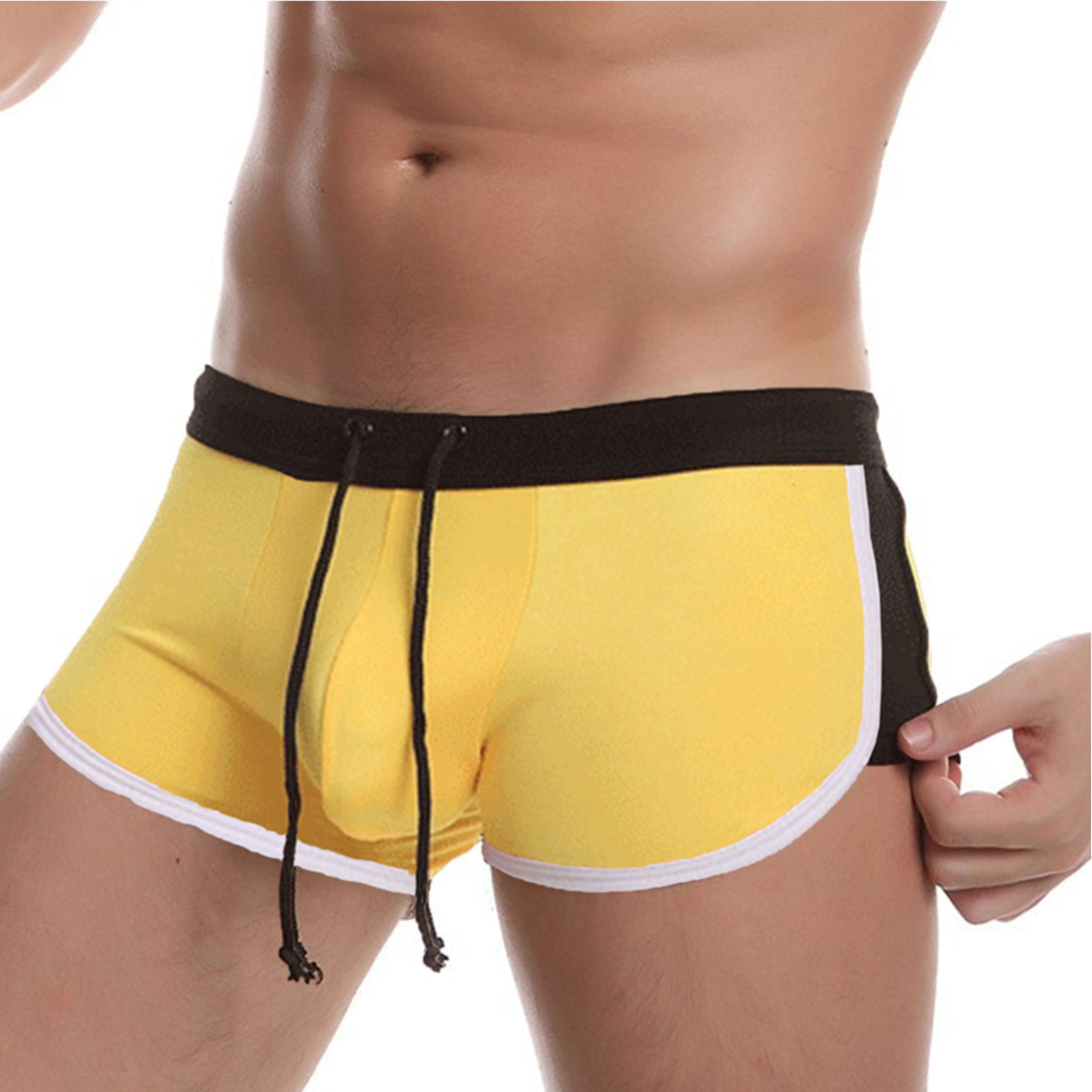 Мужские плавки желтые Romeo Rossi RR6514-13 фото 1