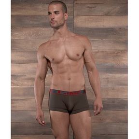 Фото Мужские трусы боксеры коричневые C-IN2 Pop Colors Low No Show Profile Boxer Espresso