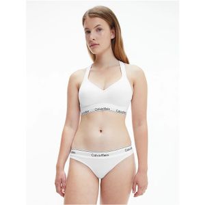 Фото Женский комплект: топ+стринги белый Calvin Klein Women Фото Женский комплект: топ+стринги белый Calvin Klein Women