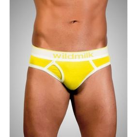Фото Мужские трусы слипы желтые Wild Milk CityBoy Brief Yellow