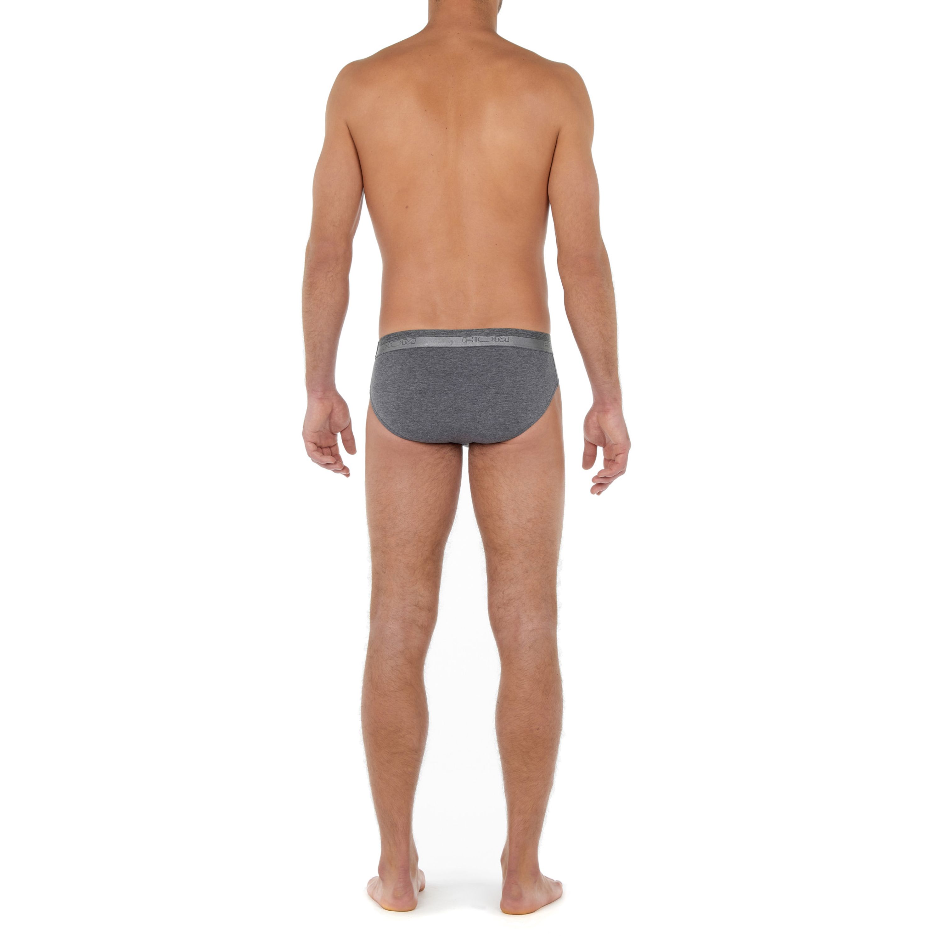 Мужские трусы брифы серые HOM HO1 Mini Briefs HO1 359521_4000ZU фото 3