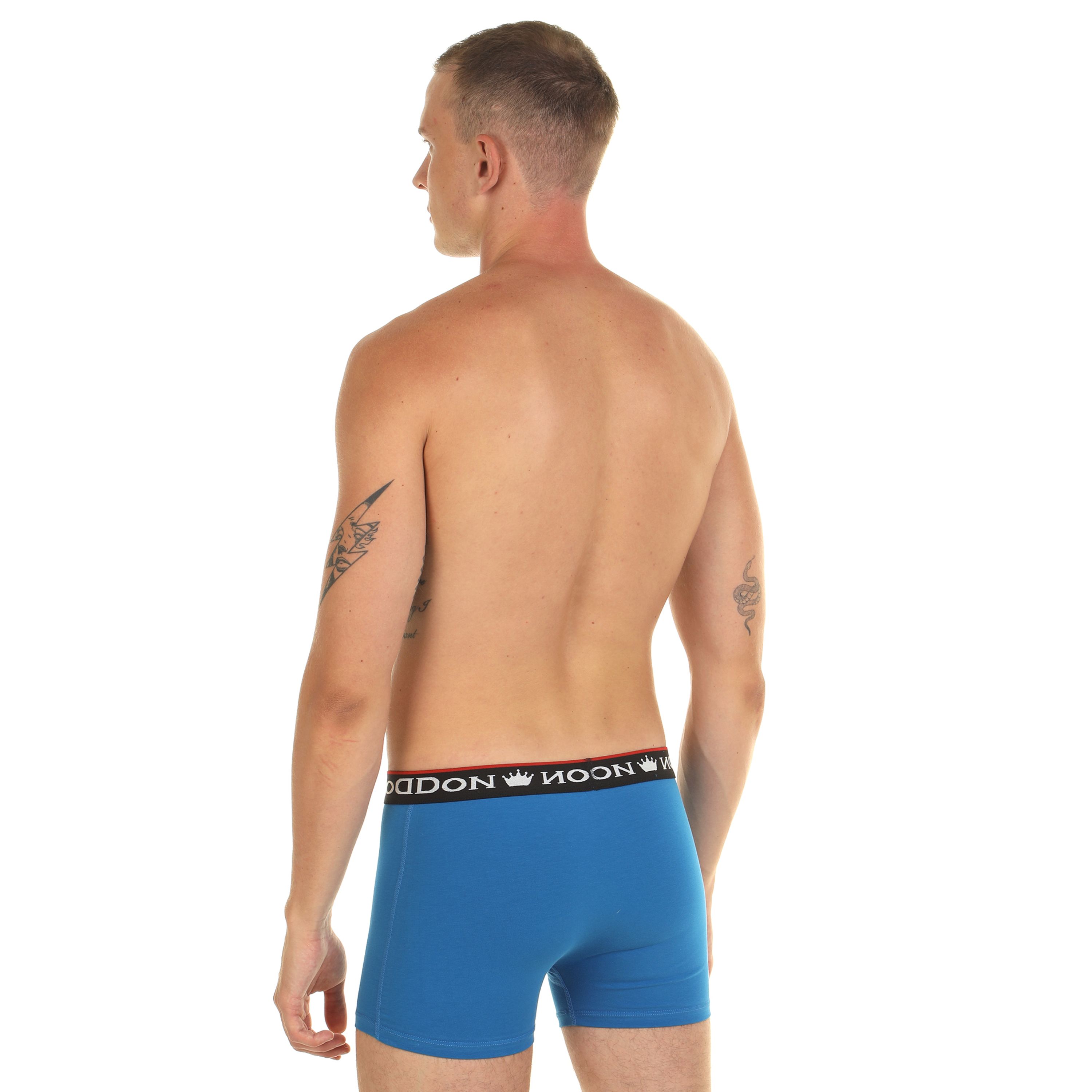 Мужские трусы боксеры синие DonDon 101-01_09 фото 3