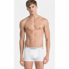 Фото Трусы мужские боксеры белые Calvin Klein Regular