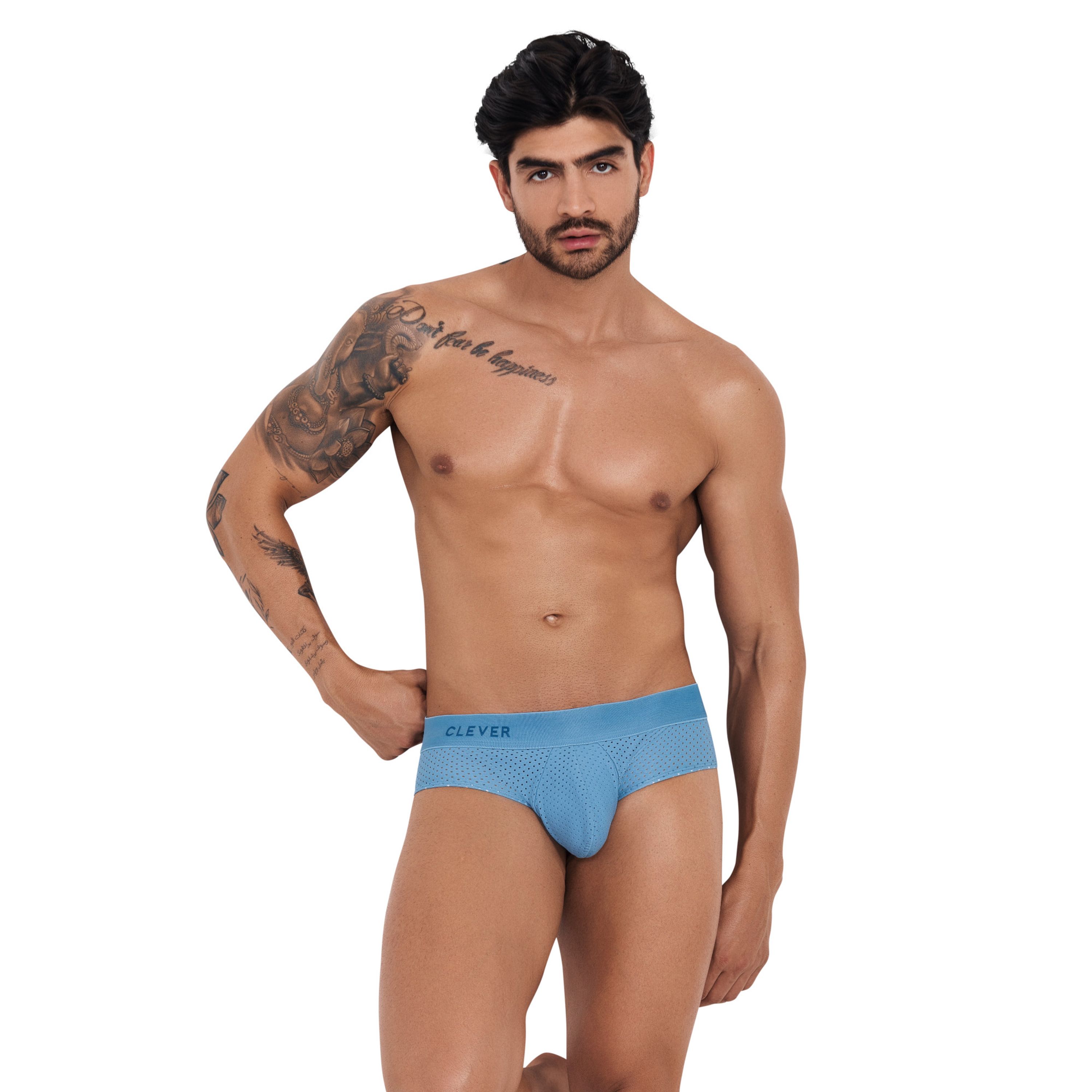 Мужские трусы брифы синие Clever EUPHORIA BRIEF 120807 фото 1