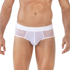 Фото Мужские трусы брифы белые Clever YIN YANG BRIEF 162601