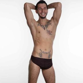 Фото Мужские шорты коричневые N2N Bodywear Brief Brown N2N0011