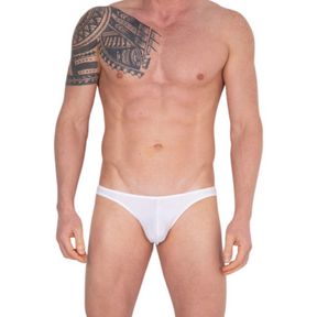 Фото Мужские трусы слипы белые в полоску фуксия Cosmos Colors FM20_WP Фото Мужские трусы слипы белые в полоску фуксия Cosmos Colors FM20_WP