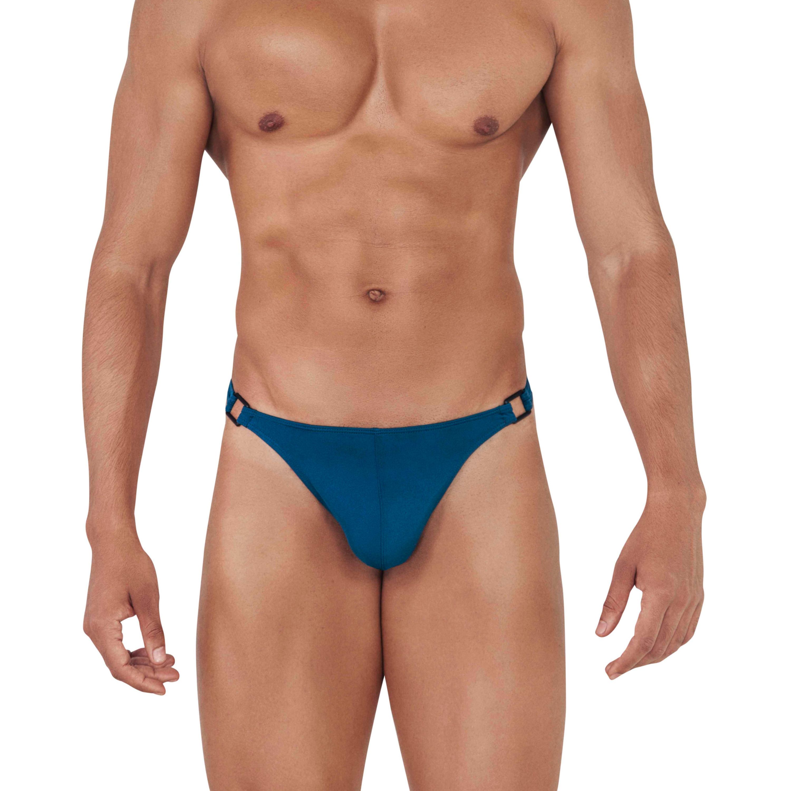 Мужские трусы тонги синие Clever FLASHING THONG 145507 фото 1