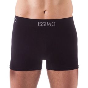 Фото Мужские трусы боксеры черные бесшовные ISSIMO BOXER 211