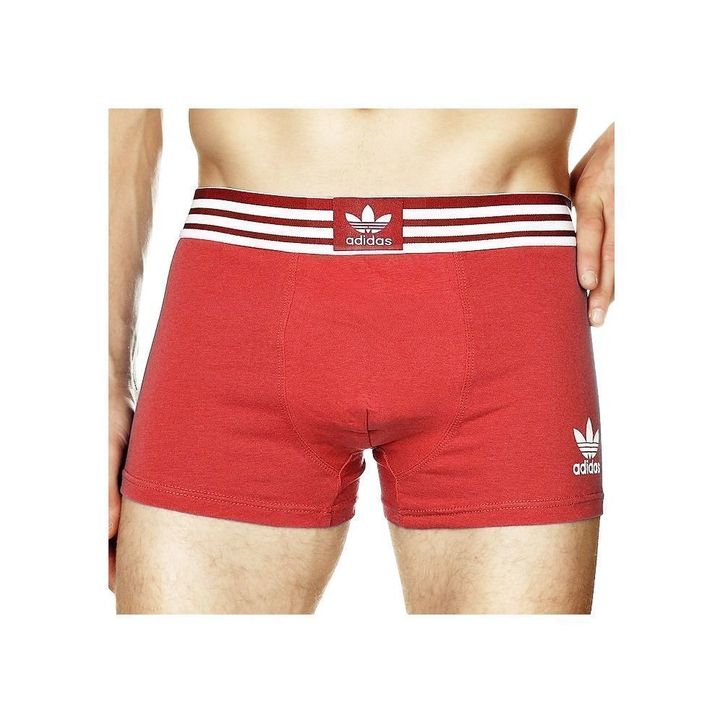 Мужские трусы боксеры красные Adidas Original Red - купить недорого в  интернет-магазине
