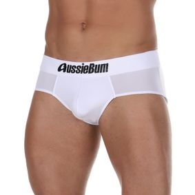 Фото Мужские брифы белые классические Aussiebum Classic Swim Brief