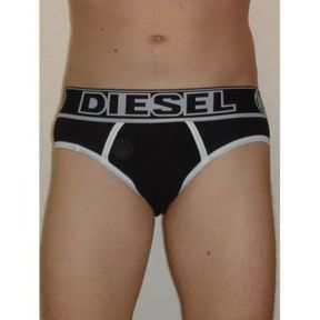 Фото Мужские трусы брифы черные (модал)  Diesel Indian Black Brief DIS0088