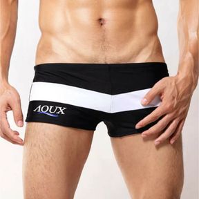 Фото Мужские плавки черные AQUX 6517-2