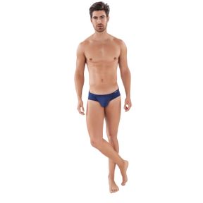 Фото Мужские трусы слипы набор из 2-х штук (синие, серые) Clever Moda DUO PACK 2 519941