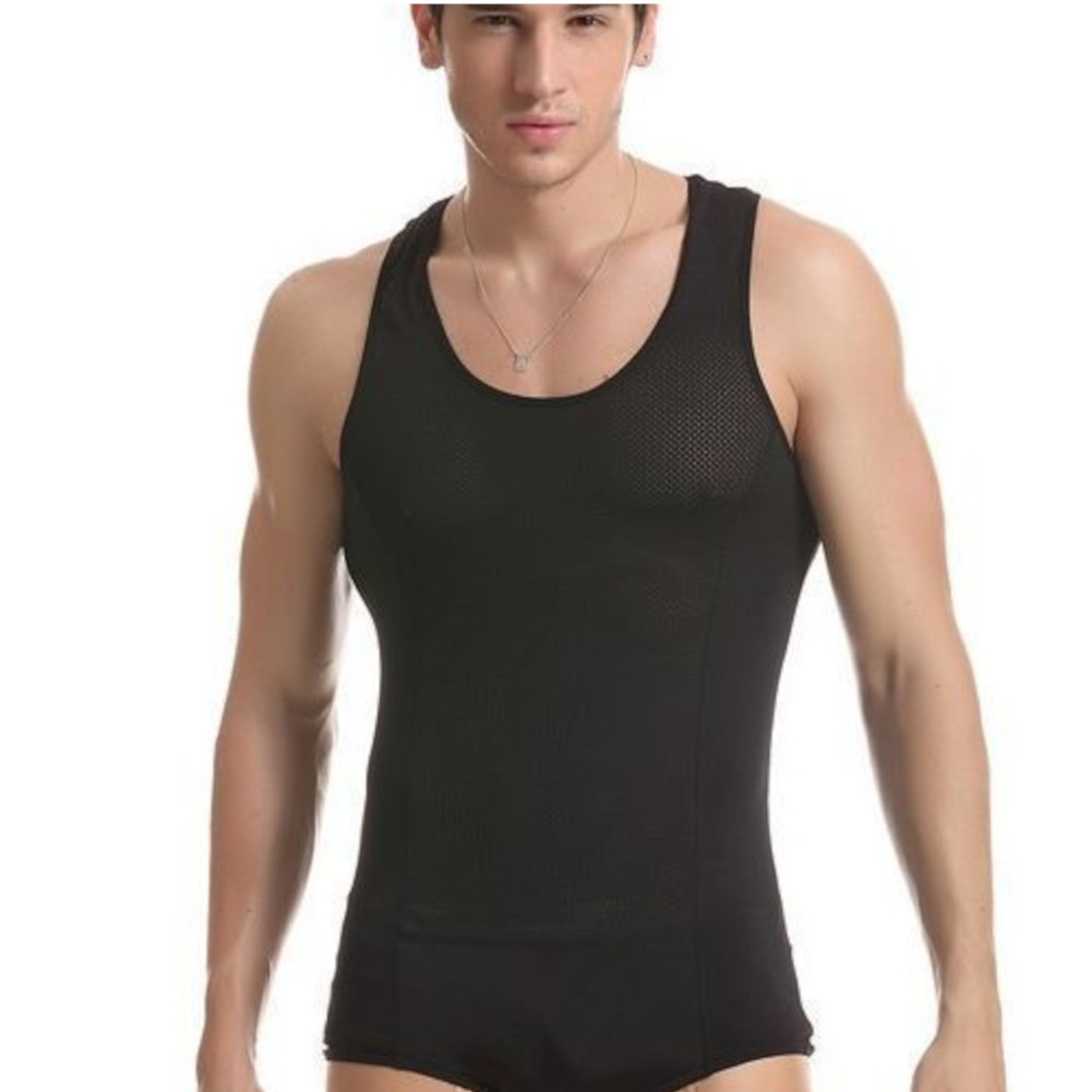 Мужское боди черное RUFSKIN Slim Stretch Bodysuit Black RF 12 фото 1