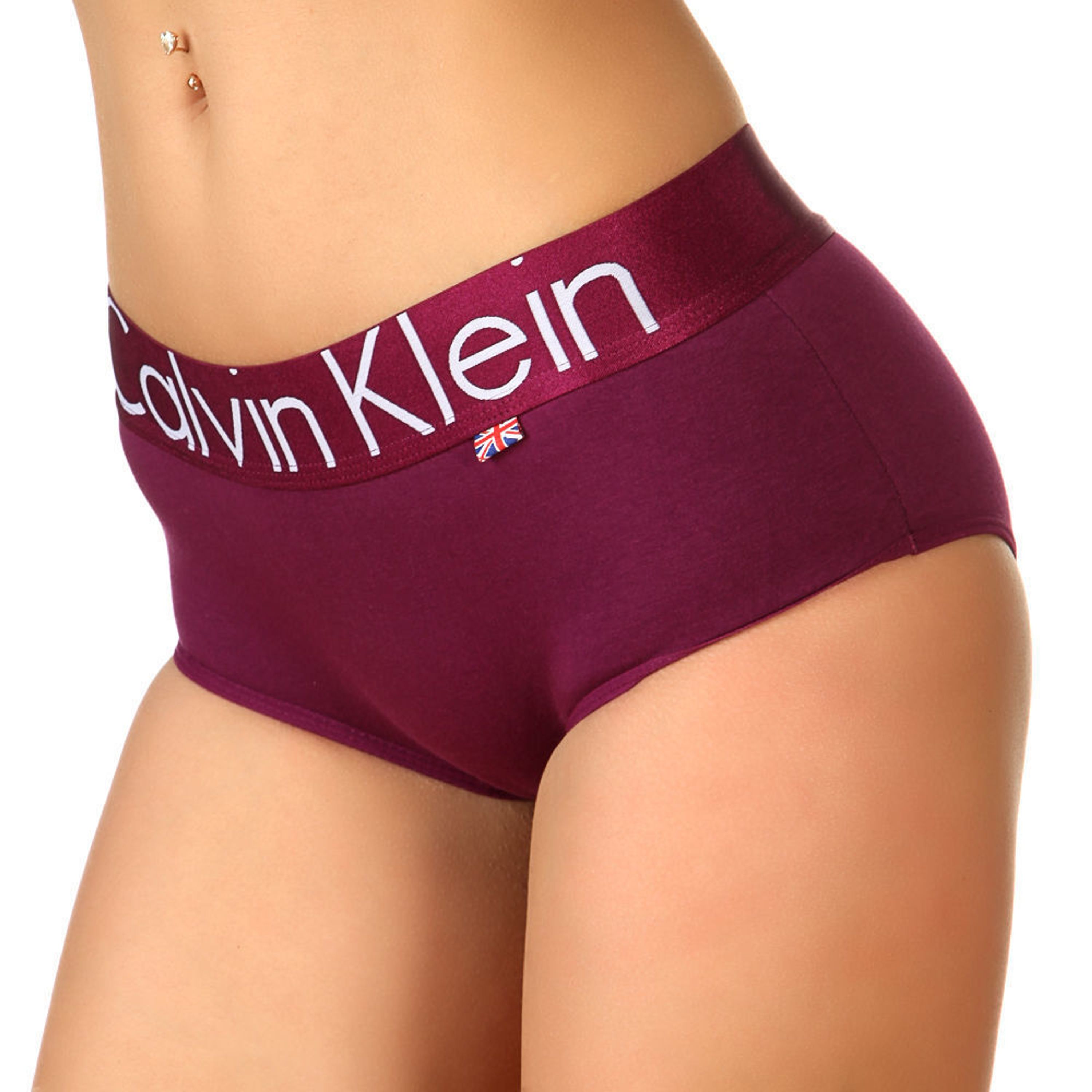 Женские хипсы фиолетовые Calvin Klein Women Hips Purple Great Britain фото 1