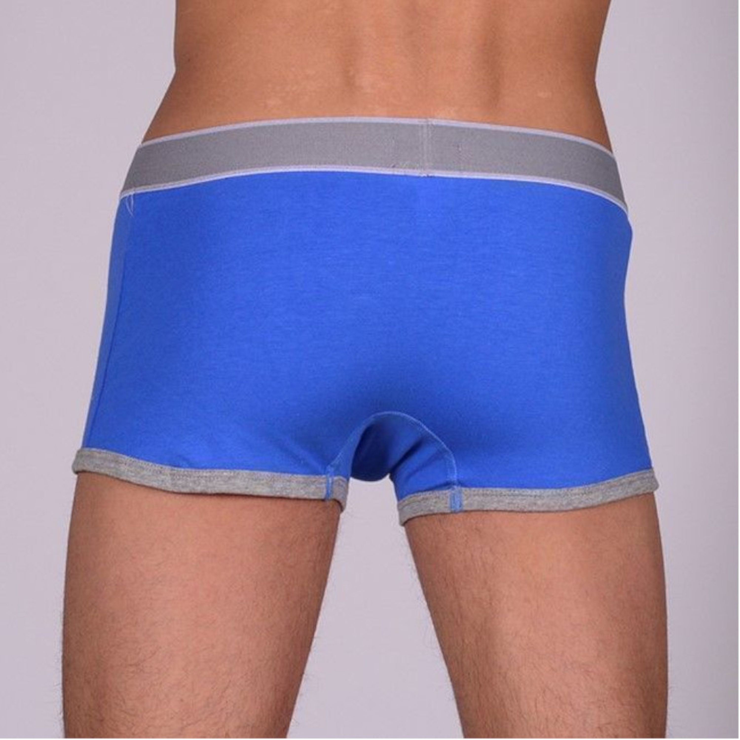 Мужские трусы боксеры синие D&G Blue Boxer фото 3