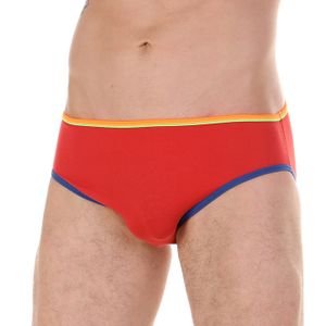 Фото Мужские трусы брифы красные Van Baam VB0207