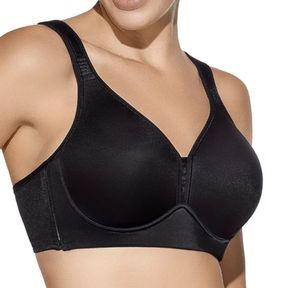 Фото Женский бюстгальтер без косточек черный Creaciones Selene ELOISA/negro