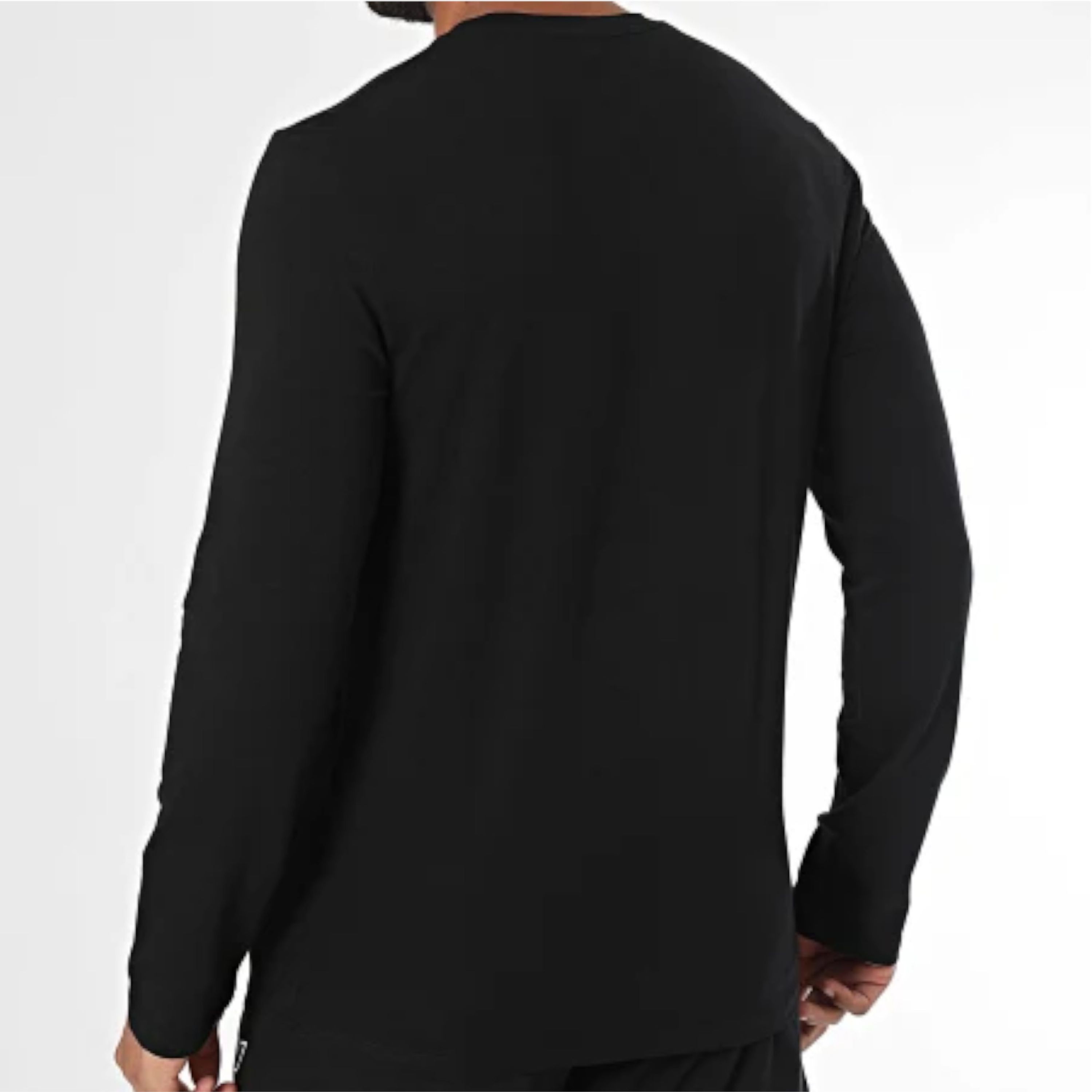 Мужская пижама черная: толстовка и штаны Emporio Armani 112033_4F516 00020 фото 3