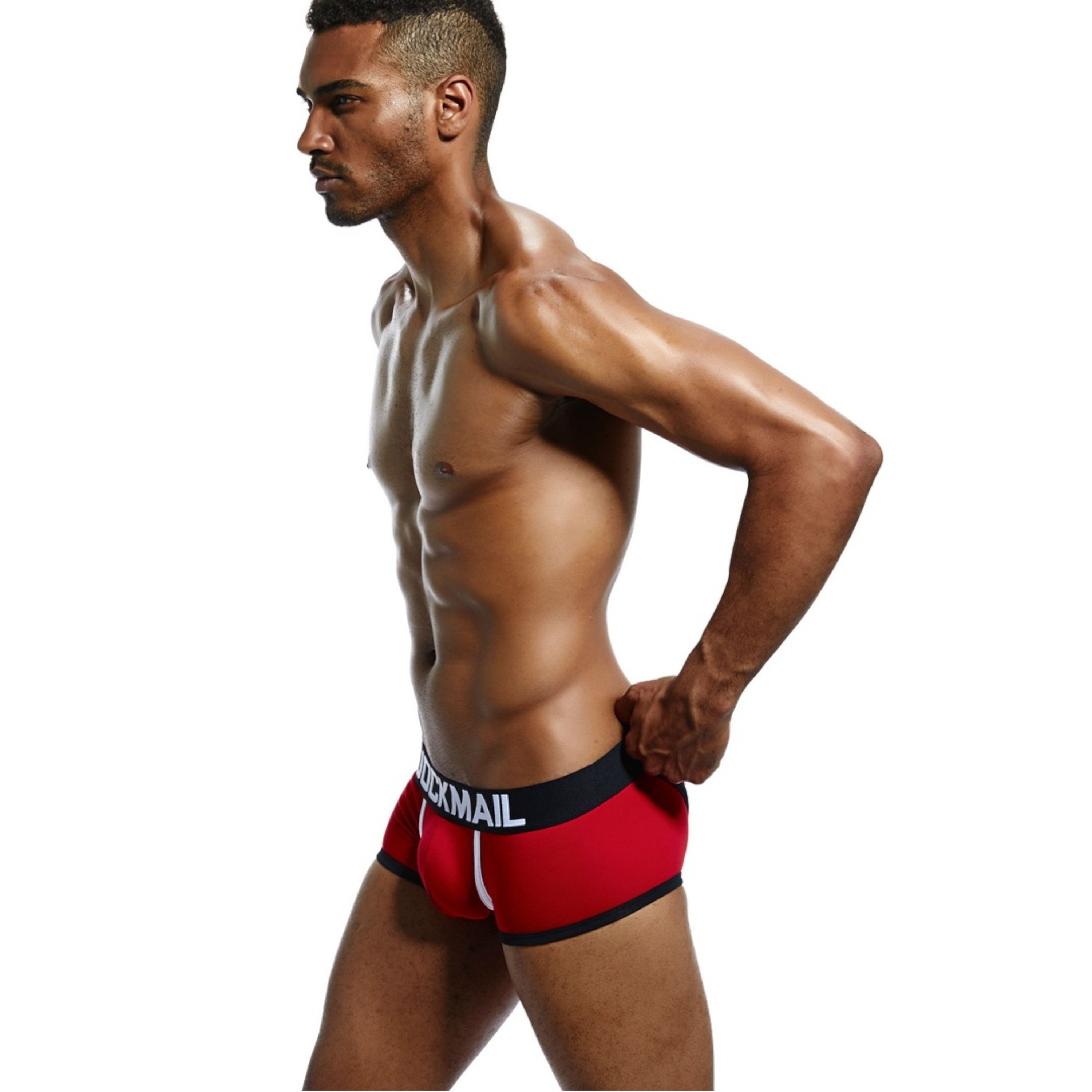 Мужские трусы джоки красные JOCKMAIL JM4063-8 фото 5