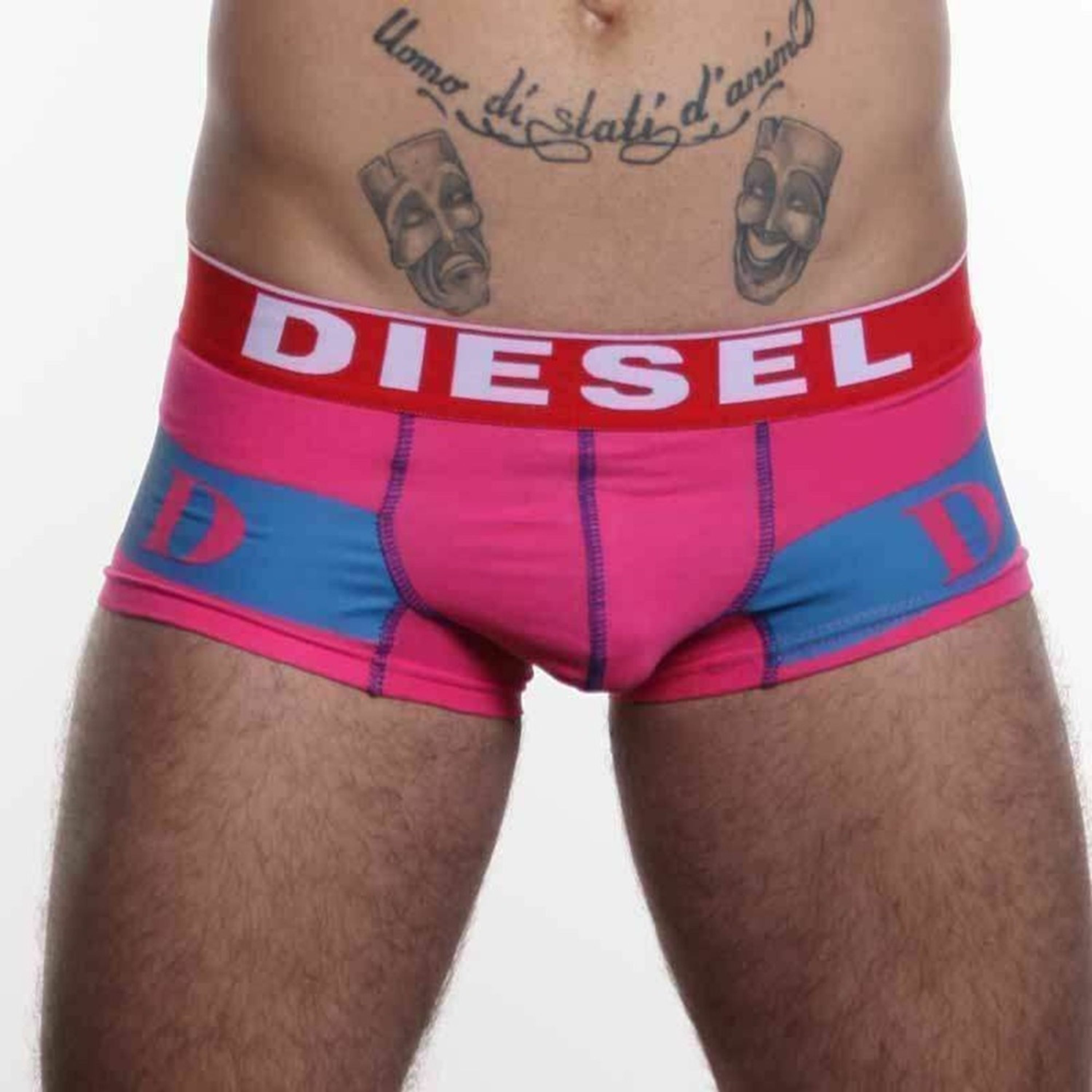 Мужские трусы хипсы розовые DIESEL DIS0004 фото 2