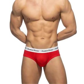 Фото Мужские трусы брифы красные Romeo Rossi RR367-8