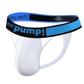 Фото Мужские трусы стринги белые PUMP! MP259-1