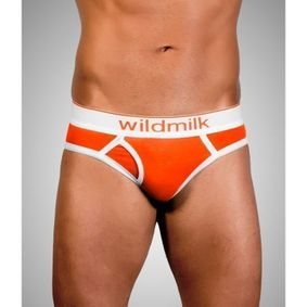 Фото Мужские трусы слипы оранжевые Wild Milk CityBoy Brief Orange