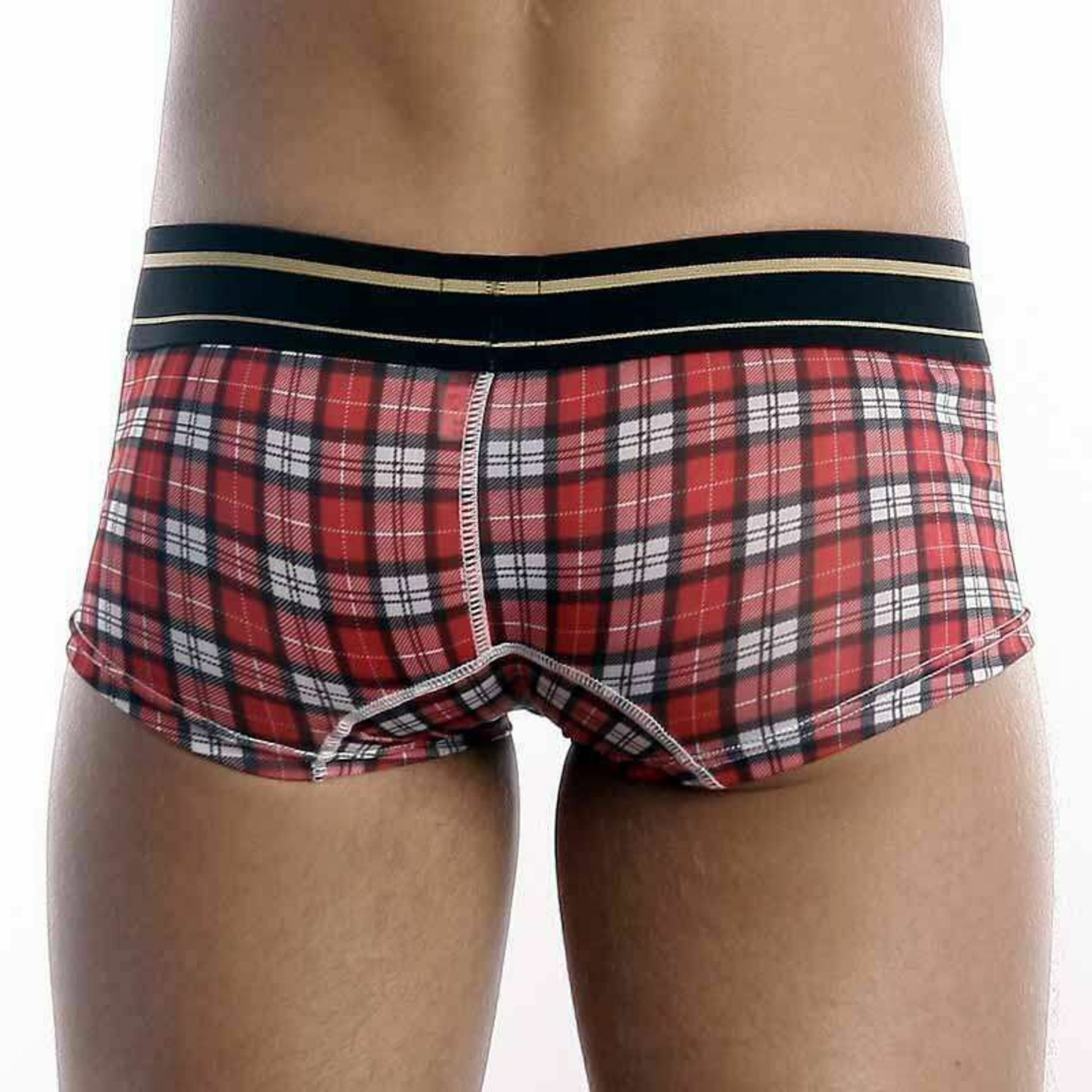 Мужские трусы хипсы TOOT Check Boxer Red TT00019 фото 4