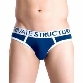 Фото Мужские трусы слипы темно-синие Private Structure NOS Spectrum Navy Brief PST0062