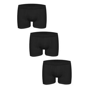 Фото Набор мужских трусов боксеров 3в1 черные JOHN FRANK JF3BMODNA04