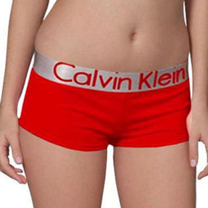 calvin klein women steel boxer red