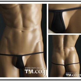 Фото Мужское нижнее белье стринги темно-коричневые TM Collection TM0008
