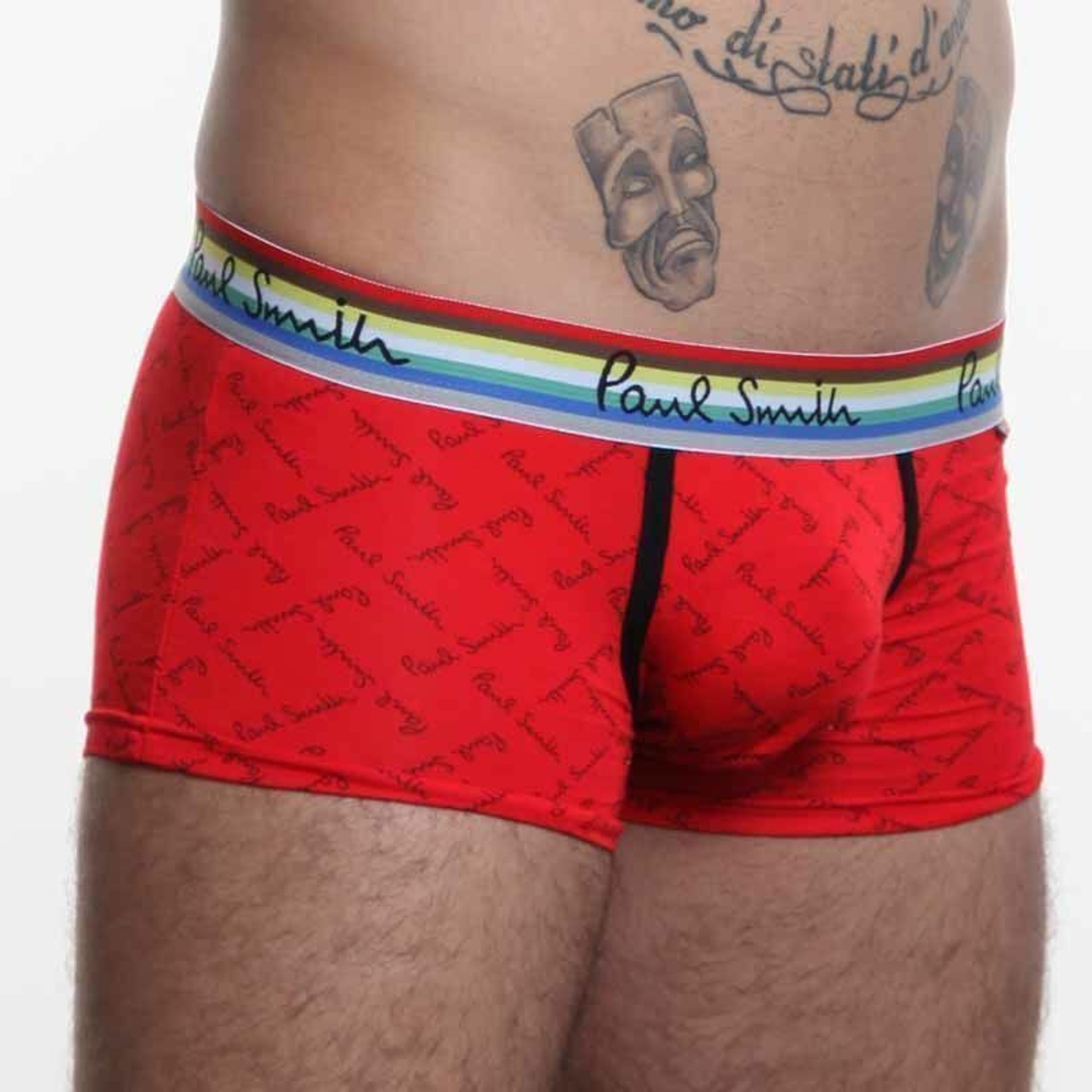 Мужские трусы боксеры красные Paul Smith Red Boxer фото 2