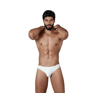 Фото Мужские трусы брифы белые Clever Moda URGE BRIEF 131601