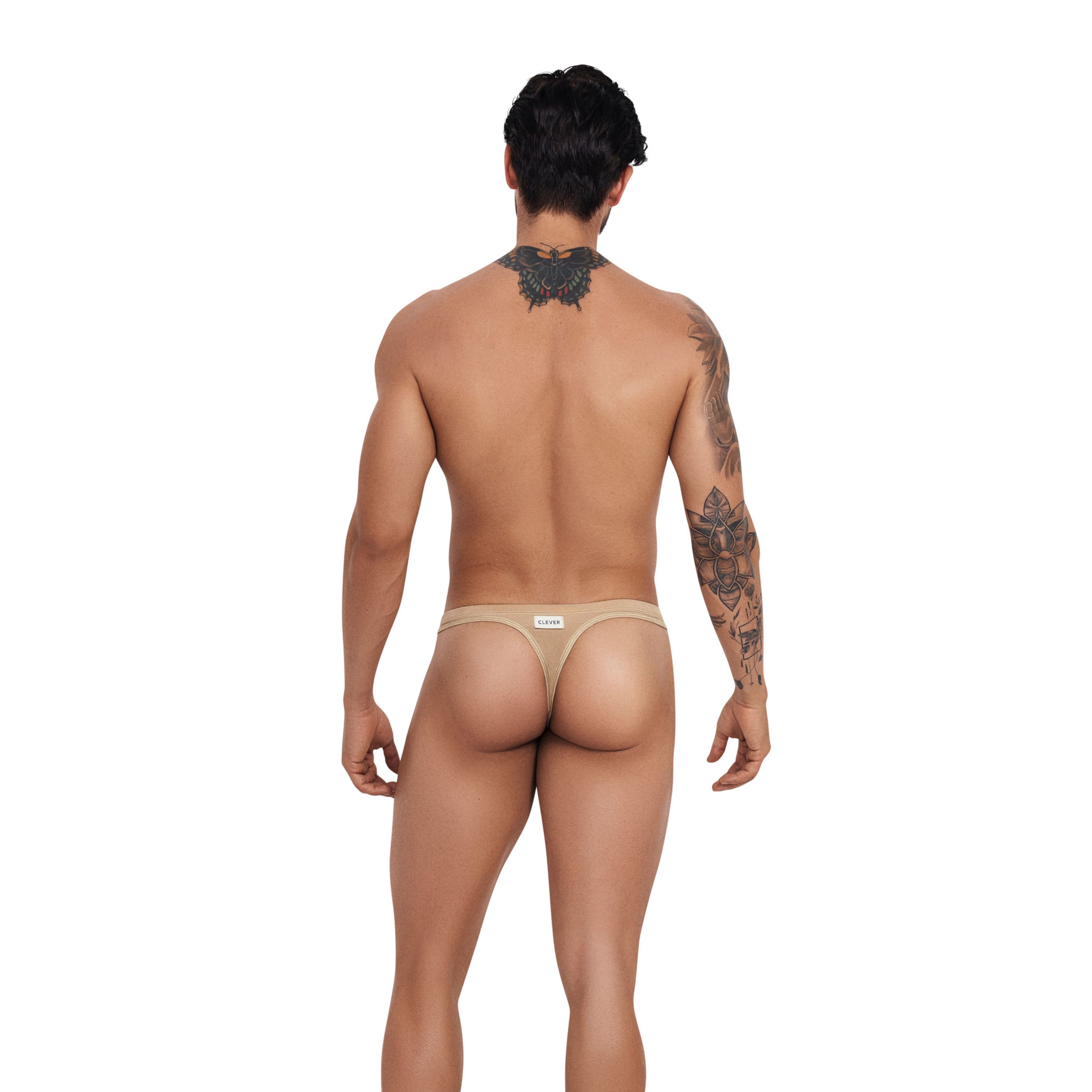 Мужские трусы тонги золотистые Clever EROS LATIN THONG 124002 фото 3