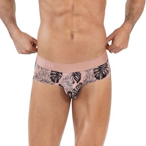 Фото Мужские трусы брифы розовые с принтом Clever Moda PACIF CLASSIC BRIEF 163606