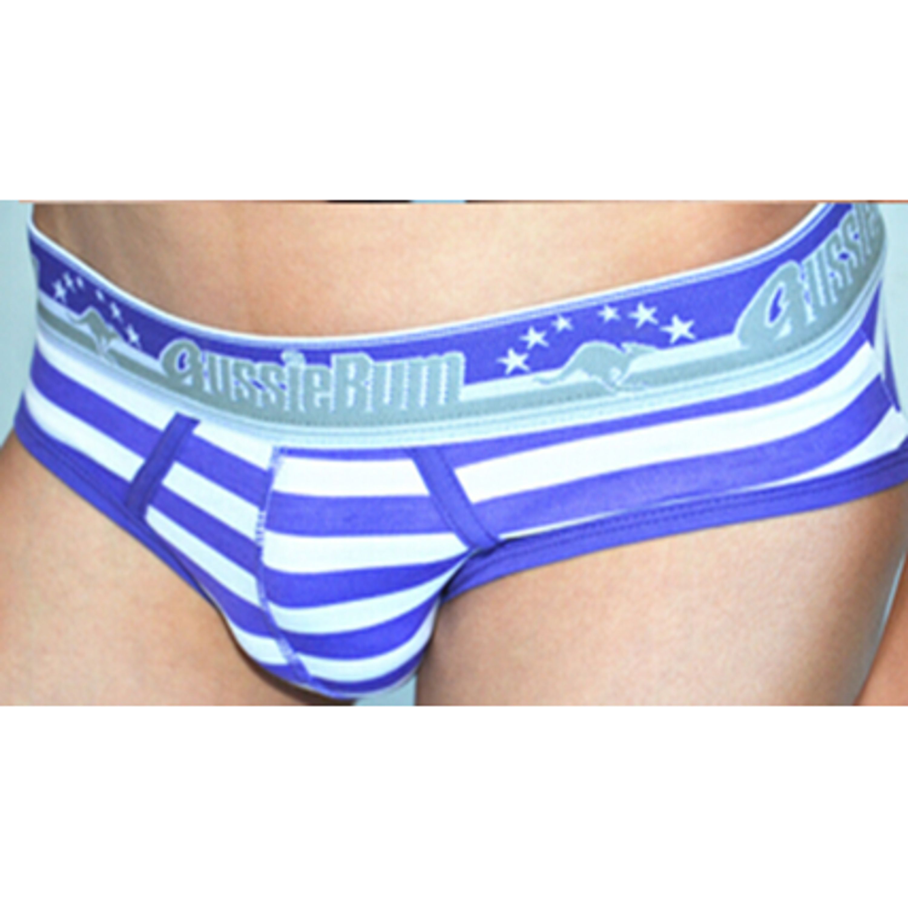 Мужские трусы брифы фиолетовые Aussiebum Purple Brief фото 1