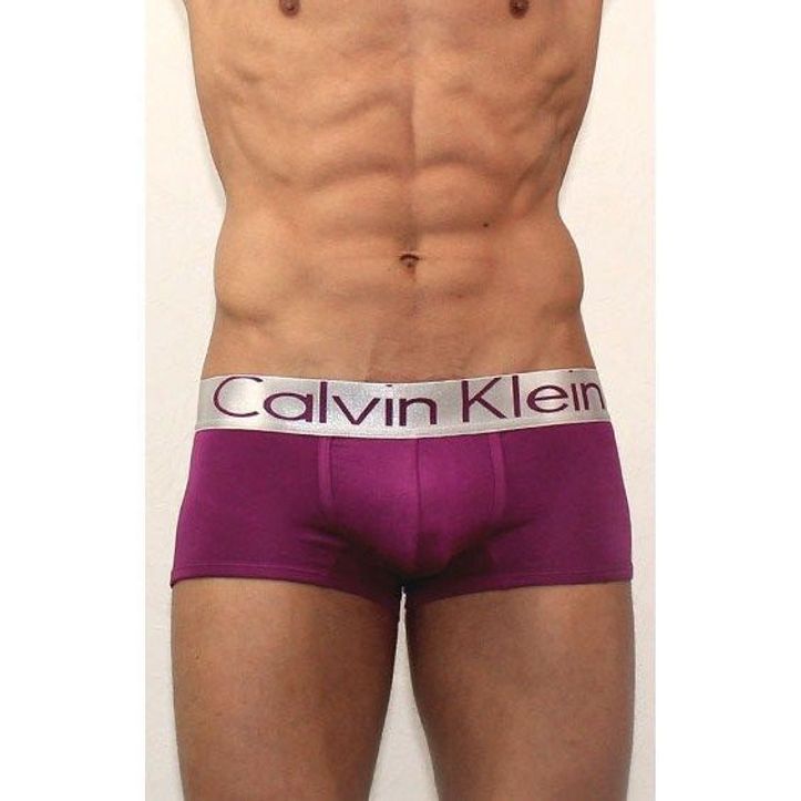  Мужские трусы боксеры Calvin Klein  Boxer Steel Purple 