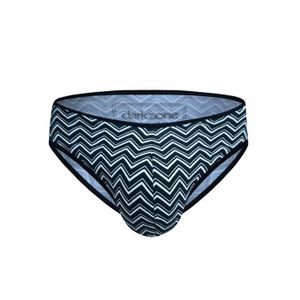 Фото Трусы мужские слипы темно-синие с принтом DARKZONE DZN6540