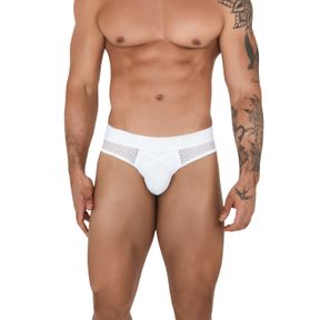 Фото Мужские трусы брифы белые Clever SWIRL BRIEF 153201