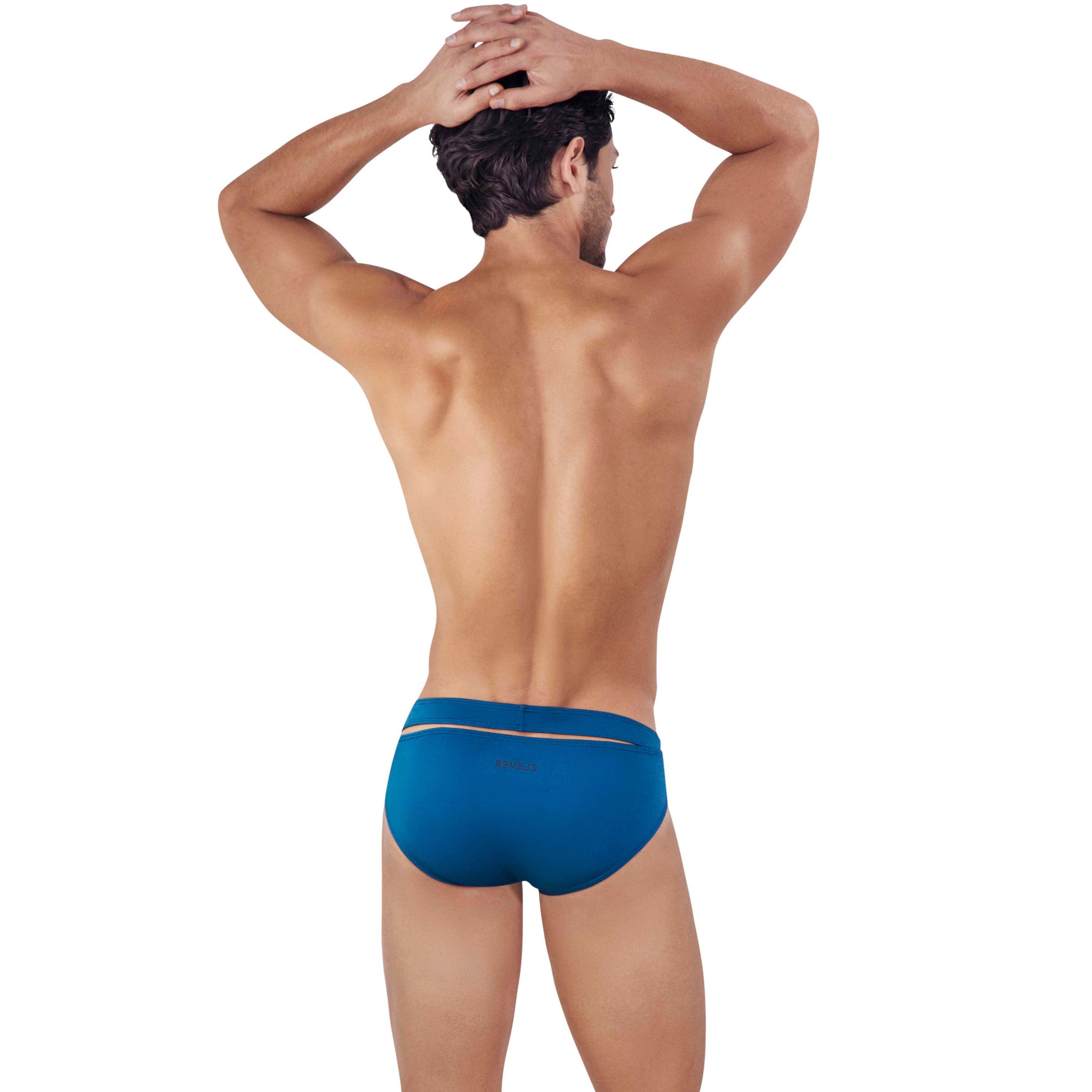 Мужские трусы брифы синие Clever FLASHING BRIEF 145407 фото 3