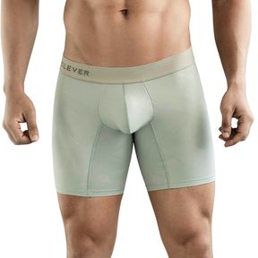 Фото Мужские трусы боксеры светло-зеленые Clever Moda GENIE LONG BOXER 177810