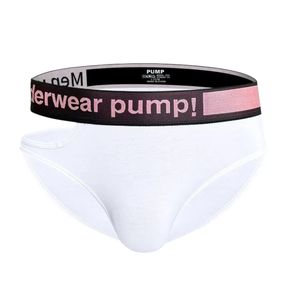 Фото Мужские трусы брифы белые PUMP! MP233-1