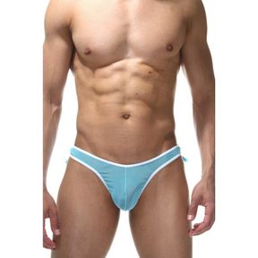 Фото Мужские трусы тонги бирюзовые LaBlinque LB15400
