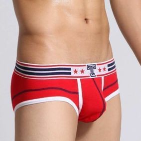 Фото Мужские трусы брифы красные TOOT Sport Binder Brief Red