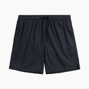 Фото Мужские пляжные шорты черные ATLANTIC 4Way Stretch Texture KMB-226