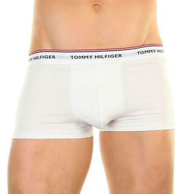 Фото Мужские трусы боксеры белые Tommy Hilfiger